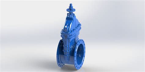 Soft Sealing Non Rising Stem Water Gate Valve Handwheel Or Top Cap Operated