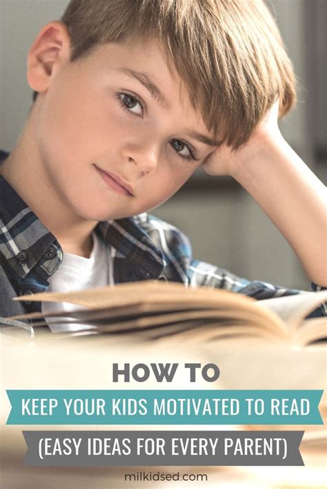 Keep Your Kids Motivated To Read With Easy Ideas Milkids