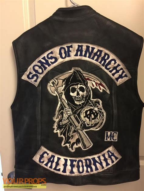Sons Of Anarchy Screen Used Biker Vest Soa Original Tv Series Costume