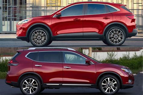 2021 Ford Escape Vs 2021 Nissan Rogue Which Is Better Autotrader