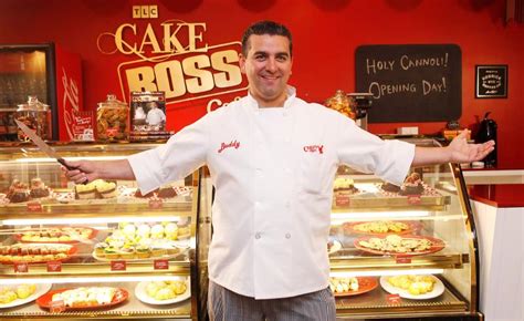 Tlcs Buddy Valastro The Cake Boss Opens The Cake Boss Cafe At Discovery Times Square Nyc