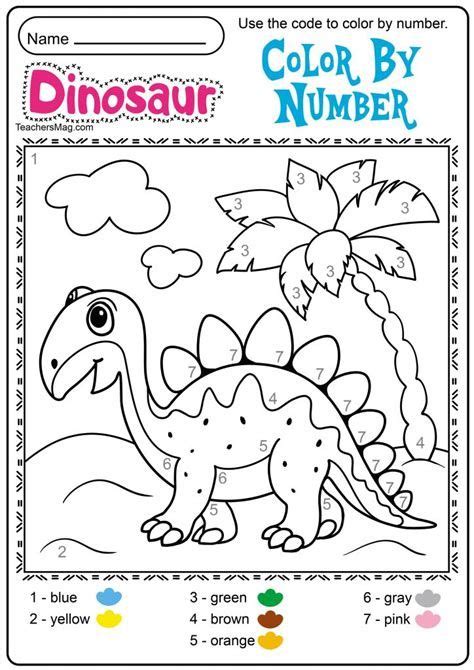 Free Dinosaur Preschool Worksheets Dinosaurus Pra Tk Dinosaur
