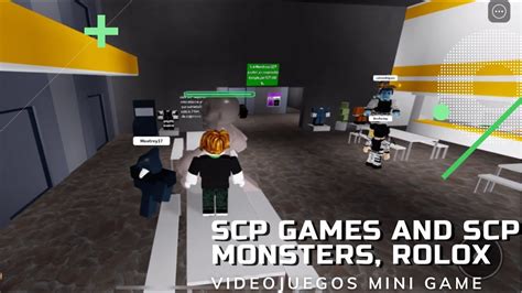 Roblóx Scp Games And Scp Monsters Youtube