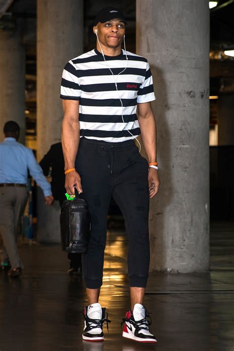 Russell Westbrook S Wildest Weirdest And Most Stylish Pregame Fits Nba Fashion Streetwear