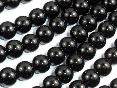 Black Onyx Beads 6mm Round Beads 155 Inch Full Strand Etsy