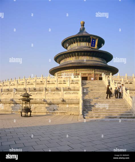 China Asia Beijing Temple Of Tian Tan Tiantan Asia Architecture Unesco