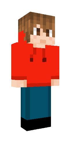 Red Hoodie Boy In 2020 Minecraft Skins Red Red Hoodie Boys Hoodies