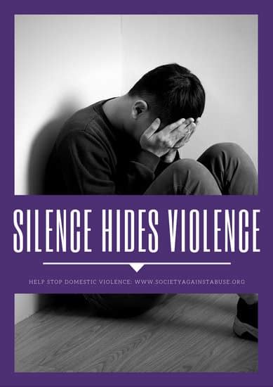 Customize 25 Domestic Violence Poster Templates Online Canva