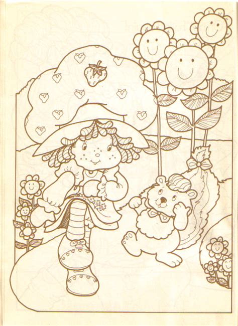 pin by ramonaq on vintage shortcake coloring books strawberry shortcake coloring pages