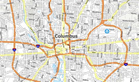 Columbus Ohio Area Map Holly Laureen