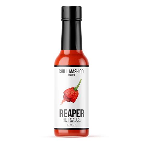 Buy Carolina Reaper Hot Chilli Sauce Chilli Mash Company Worlds Hottest Chilli Mind