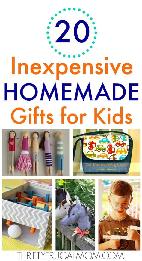 Take a day off to celebrate you birthday. 20 Inexpensive Homemade Gifts for Kids - Thrifty Frugal Mom