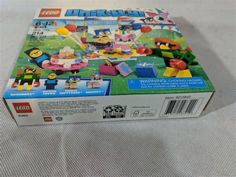Lego Unikitty Party Time Set 41453 Hawkodile Master Frown New Sealed 214 Pcs Ebay