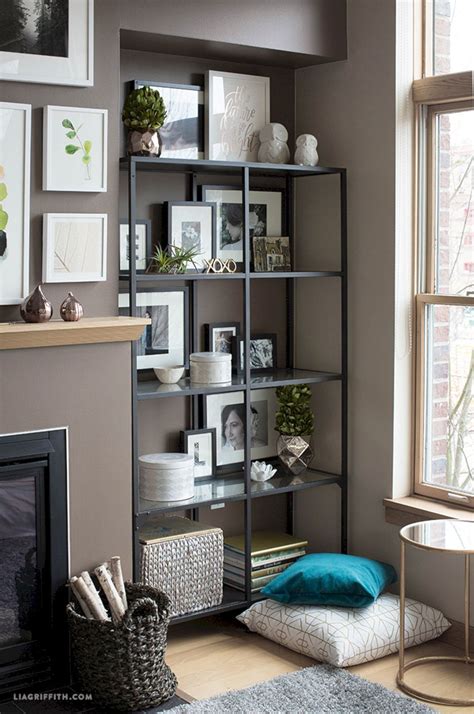 Inspiration Styling Bookshelf Ideas 9 Minimalist Living Room Styling