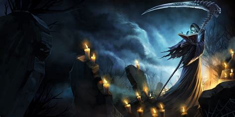 Grim Reaper Artwork Wallpaper Hd Fantasy 4k Wallpaper