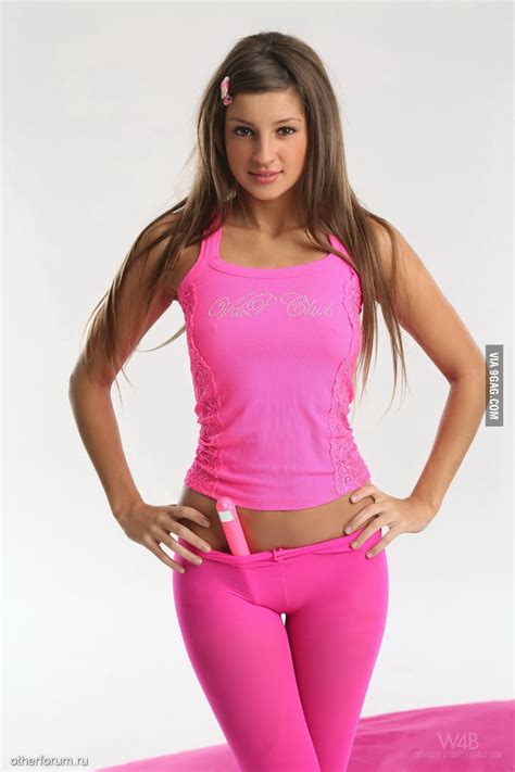 Melena Tara In Pink Outfit 9gag