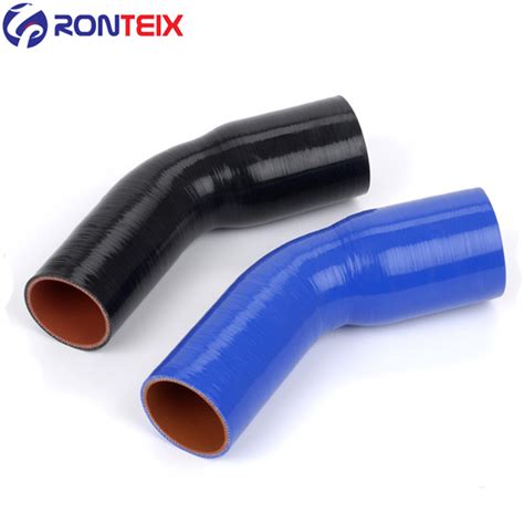 45 Degree Reducer Elbow Flexible Silicone Hose Charge Air Cooler Hose Single Hump Silicone Hose