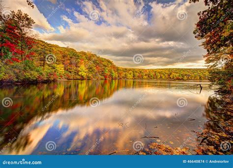 Colorful Fall Scenery Landscapes Stock Photo Image Of Autumnal