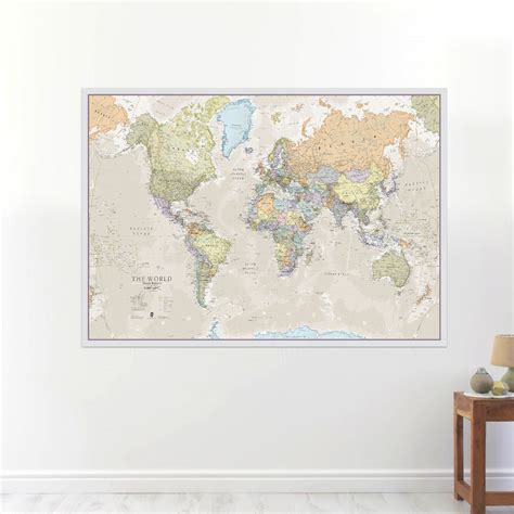Buy Gifts Delight Laminated X Poster World Map Blank Map Of The My