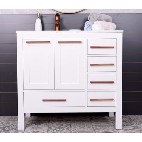 21 posts related to white bathroom vanities 36 inch. Ashley 36 Inch White Bathroom Vanity | Ottohomegoods