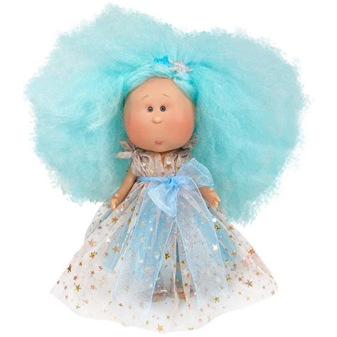 Nines Donil Doll 30 Cm Mia Cotton Candy Blue Dolls And Dolls