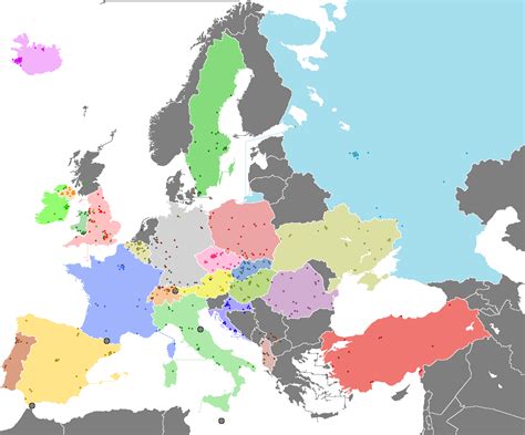 Western Europe Blank Map SexiezPix Web Porn