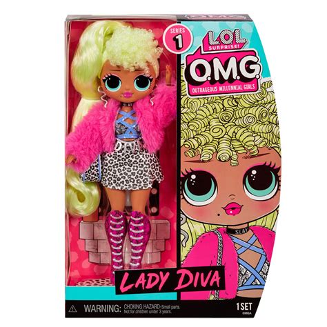 Lol Surprise Omg Lady Diva Fashion Doll Lol Surprise Official Store