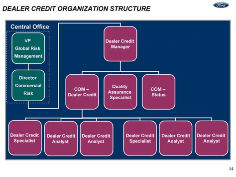 Dealer Credit Organization Structuredealer Credit Organization