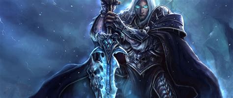 2560x1080 World Of Warcraft Lich King Arthas Menethil 2560x1080