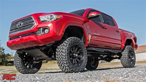 2017 Toyota Tacoma Trd Sport Rough Country Off Road Edition Red