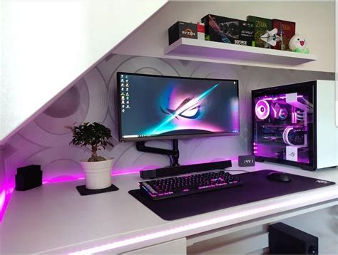 Setupgamingfr Gaming Setup Gaming Room Gamer Room Gamer Girl Gamer Bedroom Gaming