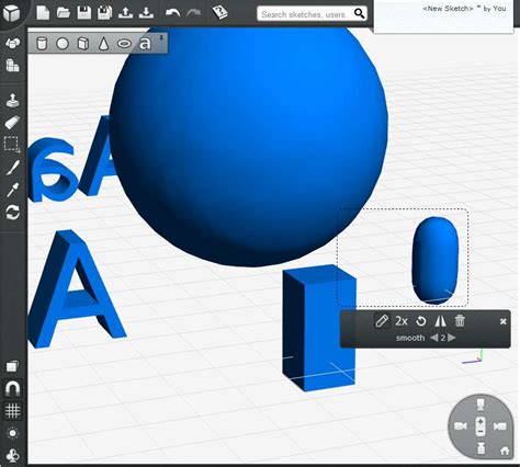 No need to use a stylus pen, but you can, if you want to. Free Online 3D Modeling Application: 3DTin