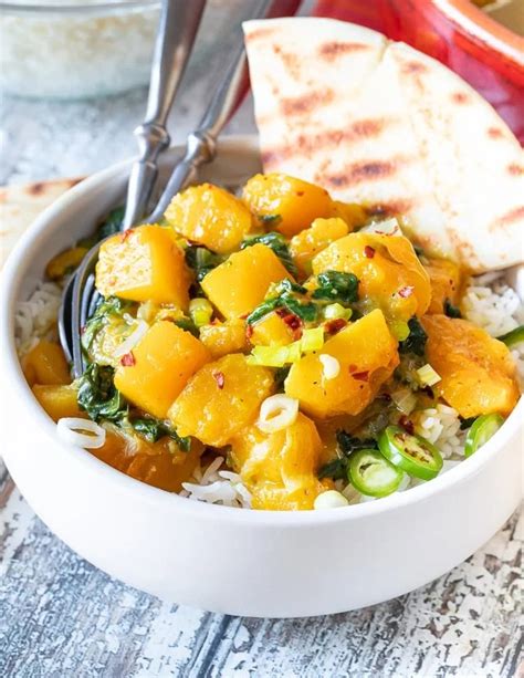 Easy Butternut Squash Curry A Virtual Vegan