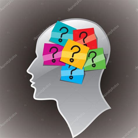 Human Head With Question Mark Symbol Stock Vector Image By ©arrtfoto