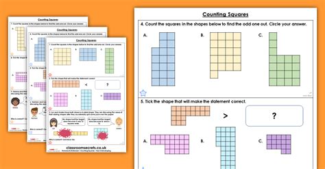 Counting Squares Homework Extension Year 4 Area Classroom Secrets