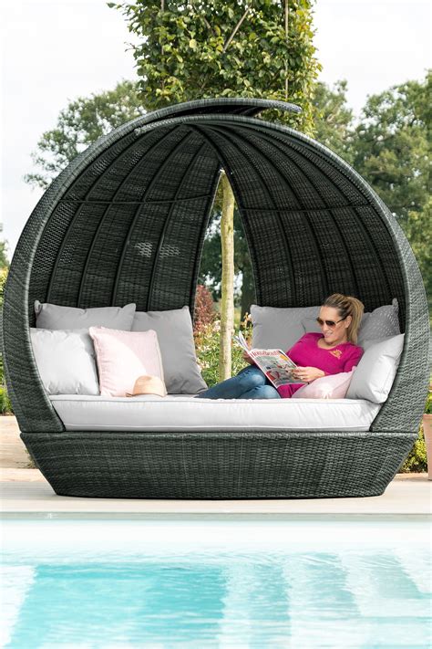 Monaco Daybed Pod By Maze Rattan Brown Maze Rattan Outdoor