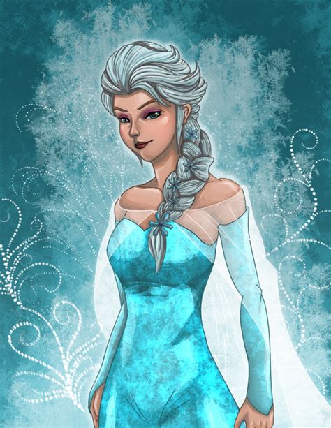 Frozen Elsa By Rithgroove On Deviantart