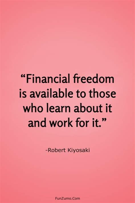 150 Inspirational Financial Freedom Quotes To Improve Your Goals Funzumo