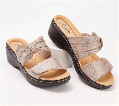 Clarks Collection Adjustable Slide Sandals Merliah Charm