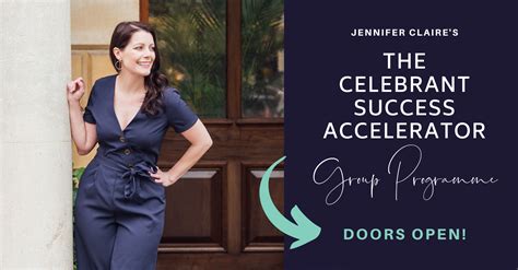 Celebrant Success Accelerator 10 Week Programme Jennifer Claire