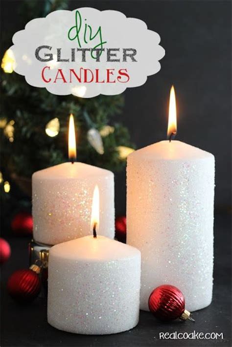 How To Make A Glitter Candle Diy Home Decor Glitter Candles Diy