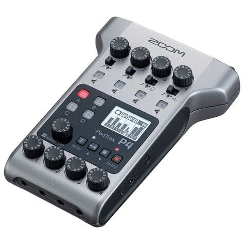 The p4 specification is publicly available at the p4 website under an apache license. Zoom PodTrak P4 Ultimate Podcast Recorder - DJ City