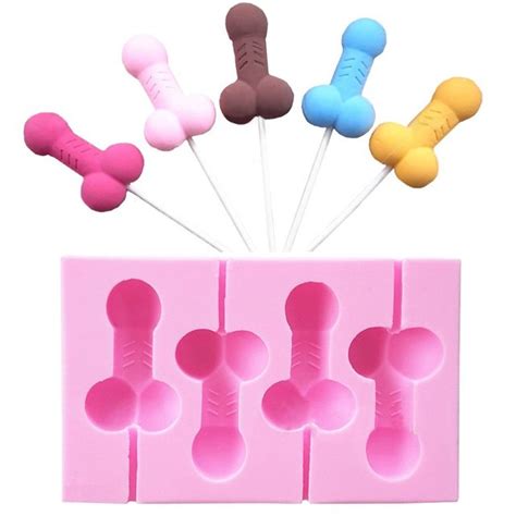 Man Sexy Penis Molds Cake Decor Tools Silicone Mould Soap Candle Moulds