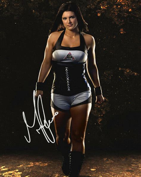 Gina Carano Strikeforce Mma Ufc Signed Photo Autograph Reprint Ebay