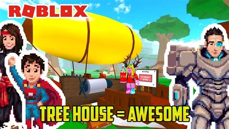 Check Out These Tree Houses Roblox Tree Lands Youtube