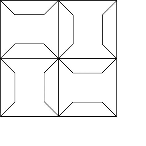 Geometric Block Pattern 93 Clipart Etc