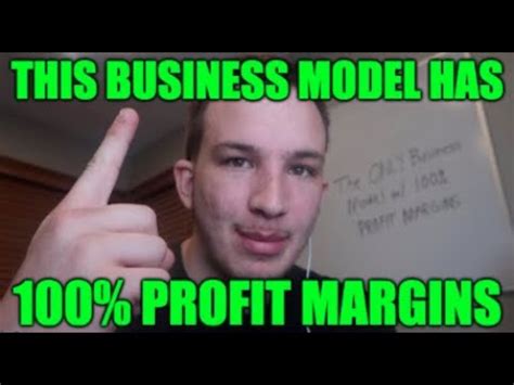 Here's why it matters, and how to calculate the profit margin for your business. This BUSINESS MODEL Has 100% PROFIT MARGINS 💯 - YouTube