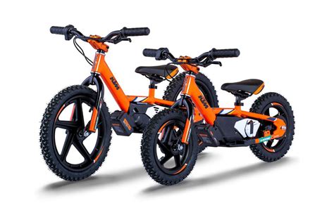 First Look New Ktm Stacyc E Powered Balance Bikes For Kids