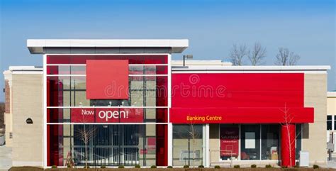Small Bank Building Stock Photo Image Of Open Square 39552416