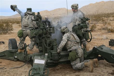 Networked Stryker Unit On The Move At National Training Center